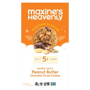 [해외직구] Maxines Heavenly 맥신스 헤븐리 소프트 구운 피넛버터 초콜릿 청크 쿠키 7.2온스