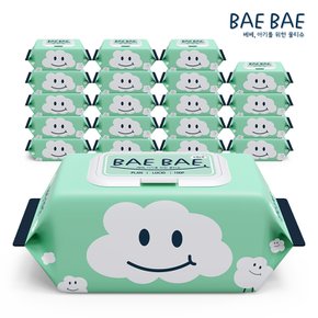 BAEBAE(베베) 아기물티슈 LUCID 루시드 캡형 100매 X 20팩