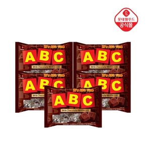 ABC 초콜릿 72g*5개