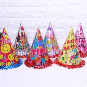 일반홀로그램수술고깔모자모음 일반 홀로그램 수술 고깔 모자 생일 꼬깔 소품 파티