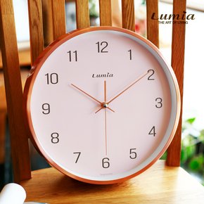 엠마 인테리어 모던 벽시계 / 핑크 R401 (로즈골드) (무소음 벽걸이시계/결혼선물/집들이선물)