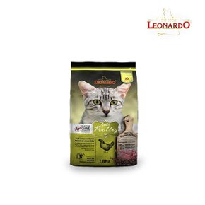 레오나르도 고양이사료 폴트리 GF 1.8kg + 물티슈 증정