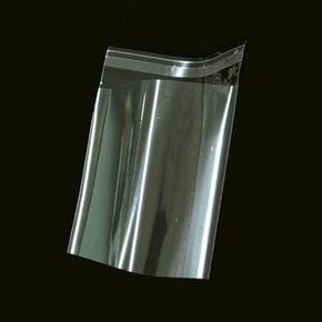 (VC) 접착식 포장 OPP 비닐 봉투 22cmX30cm+4cm 100장