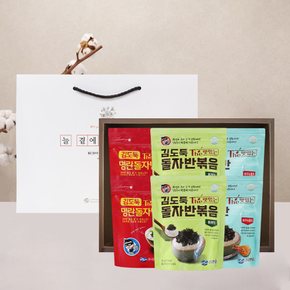 김도둑 더 맛있는 돌자반 3종 선물세트 (35gx6개)