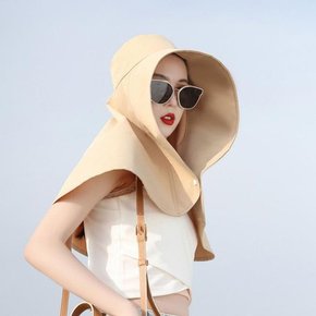 [라일리] Rly 햇빛차단 모자 햇빛가리개 썬캡 그늘막 두건망토 여름