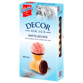 드보이켈러 De Beukelaer 아이스크림 초코 와플컵 16개입 60g