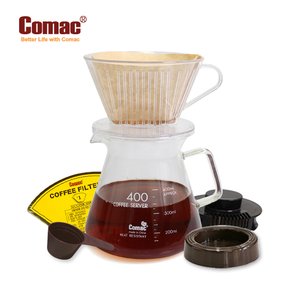 커피드립세트 400ml-DN1 [커피필터/커피드리퍼/커피서버/유리포트/핸드드립/드립커피/드립용품/커피용품]