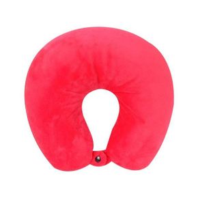 피코서프 마이크로 비즈 목베개 목쿠션 차량용 베개 쿠션 여행용 기내용 메모리폼 핑크