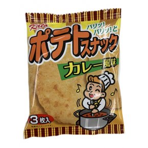 카토 제과 감자 스낵 카레 맛 3 매입 × 20 봉지