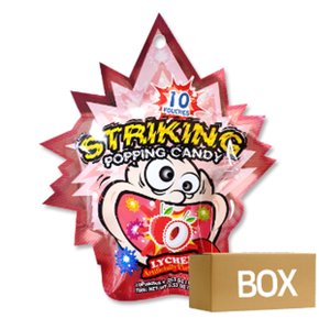 스트라이킹 팝핑 캔디 리치 맛 향 사탕 48개 대용량 한박스 간식 아이 수험생 어린이