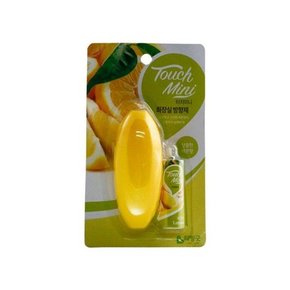 [키멘션] 터치미니 화장실 방향제 본품 + 리필 세트 레몬