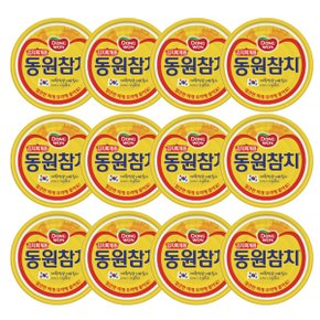 동원 김치찌게참치 100g x 12캔 / 참치캔 통조림