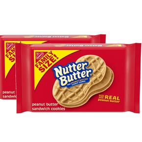 [해외직구] Nutter Butter 나비스코 너터버터 피넛 버터 샌드위치 쿠키 453g 2팩