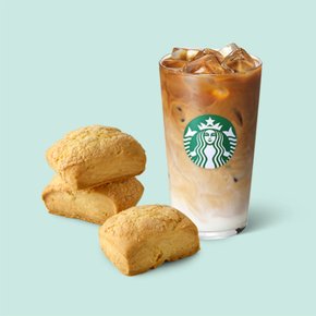 [기프티쇼] 스타벅스 여유로운 커피타임 아이스 카페 라떼 T+미니 클래식 스콘