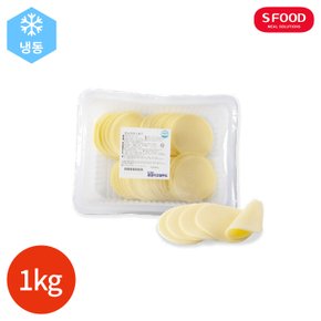 에스푸드 로젠 팝 100mm 슬라이스 치즈 1kg