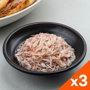 전통 젓갈 토굴숙성발효 저염식 새우젓 김장용 1kg+1kg+1kg