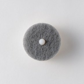 일본 마나 벽면 흡착스펀지 도넛 모양 수세미 그레이 / K676GY