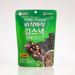 웰빙영양간식 어린이간식 안주 김스낵 통곡물맛 6봉 (W282B2F)