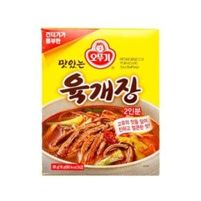 오뚜기 맛있는 육개장 38g(2인분) x 12개
