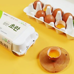 [한솔양계 맘란] 무항생제  초란 30구  /폴리페놀나노코팅 KAIST 계란 달걀