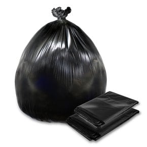 자우버탁 분리수거 쓰레기용 비닐봉투(100L) 100매 (블랙)