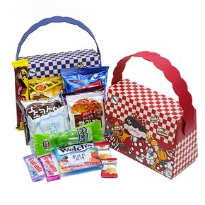 한봄 손잡이 가방 과자선물 유아 초등 어린이날 간식세트 상자 구디백 1098063
