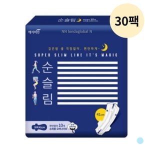 예지미인 순슬림 슈퍼롱 오버나이트 생리대 10p 30팩