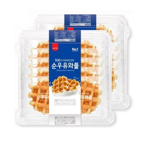 [오티삼립]순우유 와플 10입 (360g) 2팩