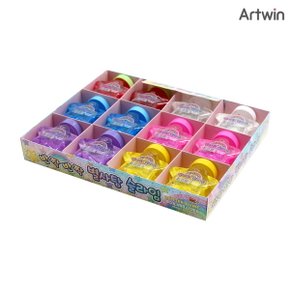 1500 반짝반짝 별사탕 슬라임 BOX(12개입)-베어나인