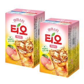 동서 티오 아이스티 복숭아맛 18T X 2개(36T) 분말 음료