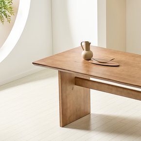 레스티 자작나무 우드슬랩 6인용 1800 원목 식탁 테이블