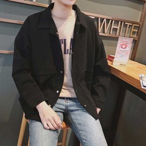 대학생 남자 셔츠 자켓 캐주얼 의류 남성 봄아우터 (WA15CD8)