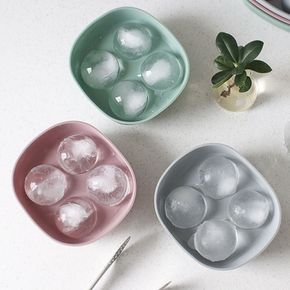 얼음볼 실용적인 주방용품 실리콘 몰드 큰얼음 만들기 얼음케이스 얼음틀
