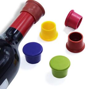와인 들기름 산화방지 만능 실리콘 병마개 OC1202 1P X ( 10매입 )