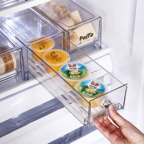리메이크 모듈형 냉장고 서랍 M+M 2P세트 (스티커 포함)