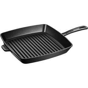 staub 30cm IH 40501-107 American grill square 스토우브 [미국 그릴 블랙] 철 프라이팬 법랑