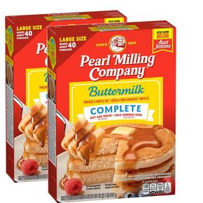 [해외직구] Pearl Milling Company 펄밀링컴퍼니 버터밀크 팬케이크 믹스 907g 2팩
