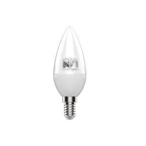 장수램프 LED 촛대구 5W (투명) 캔들전구 E14/E17/E26 램프