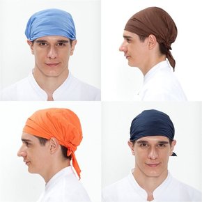 다양한 색상 남녀 공용 이쁜 주방 머리 두건 모음