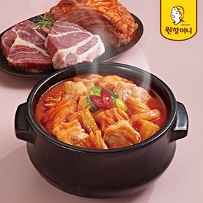 [G]원할머니 부드러운 고기 듬뿍 김치찌개 500g x 5팩