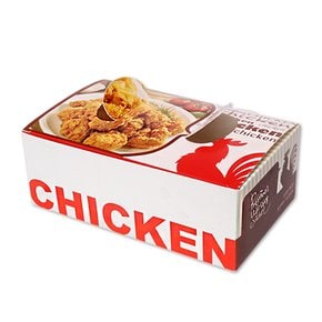 [SE] 닭강정 후라이드 양념 치킨 배달 포장 치킨박스 페리카나형 1박스 200개