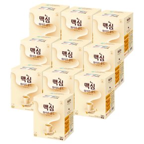 동서식품 맥심 화이트골드 280개 10박스 커피믹스 무지방우유함유 자일로스