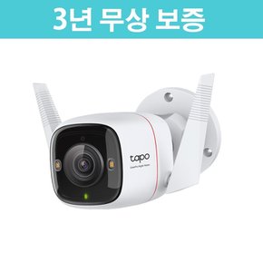[3년무상보증] 티피링크 Tapo C320WS 고화질 Wi-Fi 실내.실외 보안 카메라(SD카드 옵션)