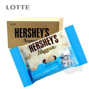 [박스]허쉬 너겟 쿠키앤크림 159g x 10입 어린이 간식 사무실 과자 초콜릿