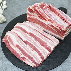 무항생제 돼지 삼겹살2kg(바베큐용/냉장)