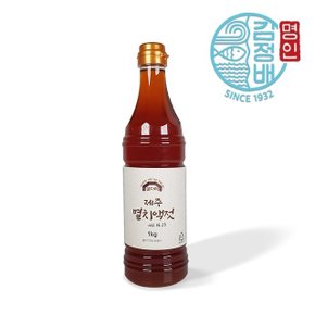 굴다리식품 김정배 명인젓갈 제주 멸치액젓 1kg 1개