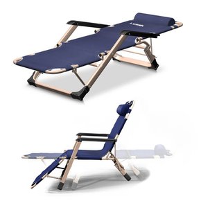 런웨이브 모던 접이식 침대 각도 조절 간이 야전 폴딩 캠핑 의자