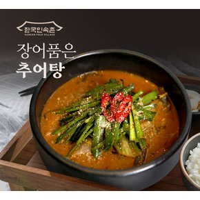 한국민속촌 장어품은 추어탕 파우치 350g 2팩