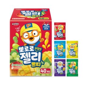 뽀로로젤리 쁘띠 720g (18g x 40봉)/샤인머스캣맛/애플망고맛