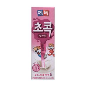 코코아음료 음료 제티 초콕 딸기맛 빨대 딸기우유 30T10Tx3개